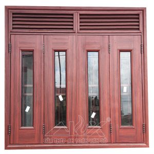 Cửa Sổ Thép Vân Gỗ A.CS3.3