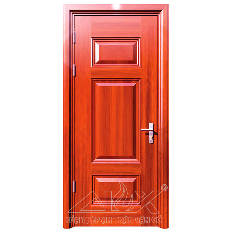 Cửa thép vân gỗ 1 cánh Cửa thép vân gỗ 1 cánh