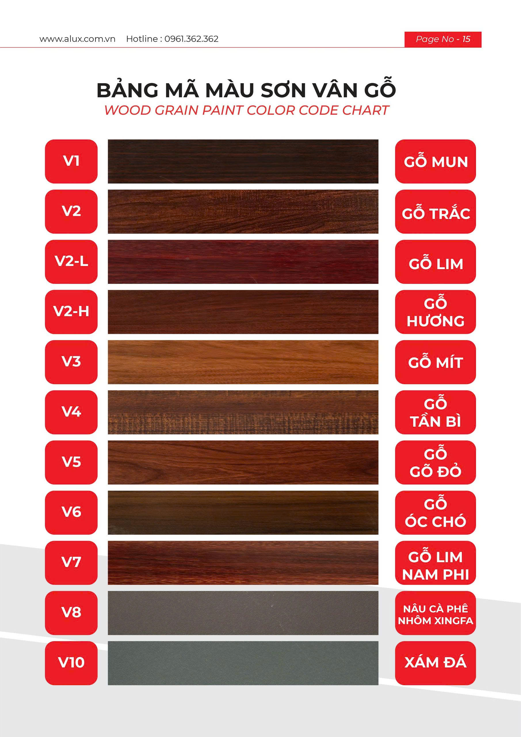 Thẩm mỹ nổi bật với hệ màu hiện đại